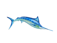 Marlin Metal Wall Art