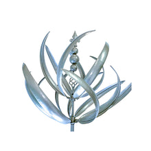 Load image into Gallery viewer, Silver shadow windsculpture