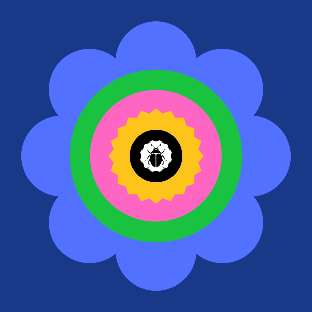 Bug Flowa Blue