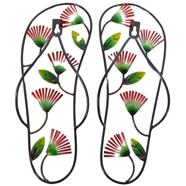Pohutukawa Jandals Metal