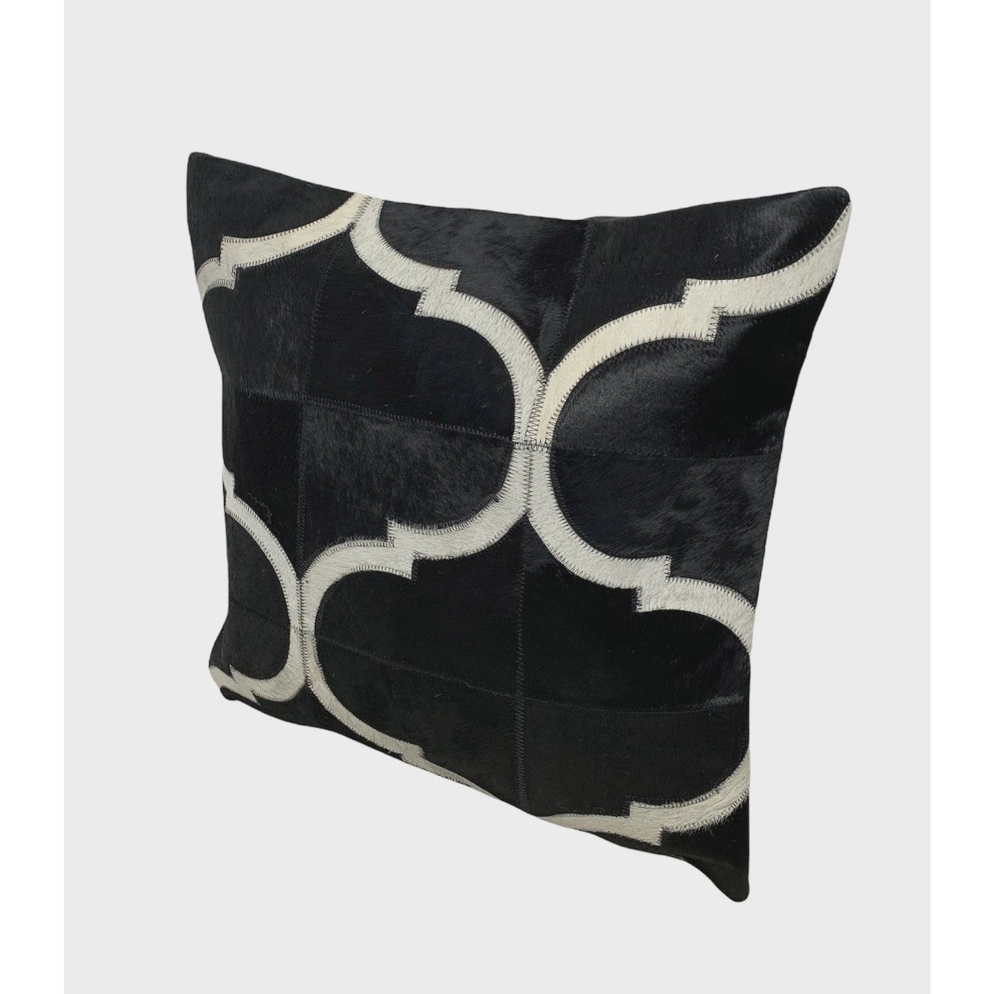 Patterned Hide skin cushion