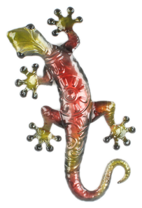 Red Gecko Wall Art