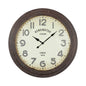 Tuuli Clock distressed brown London 68cm