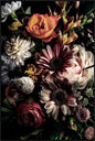 Blooms Framed Canvas Large