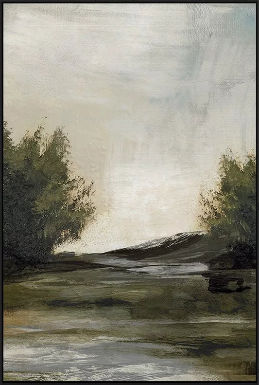 Dreamscape Green Canvas Large