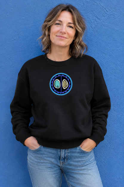 AS Black Women's Relax Crew - Paua Pipi