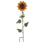 Sunflower garden stakes yellow or red