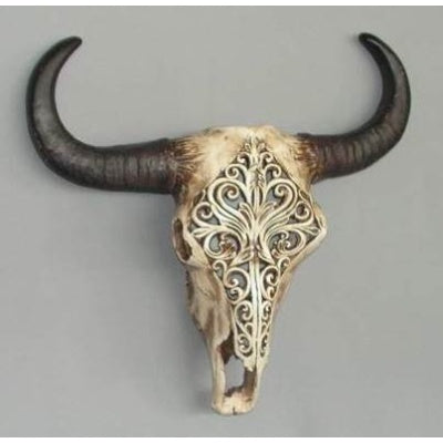 Carved Bull Head