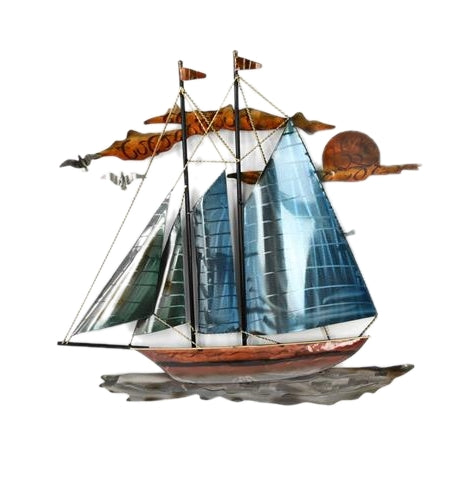 Sailing Ship Metal Wall art
