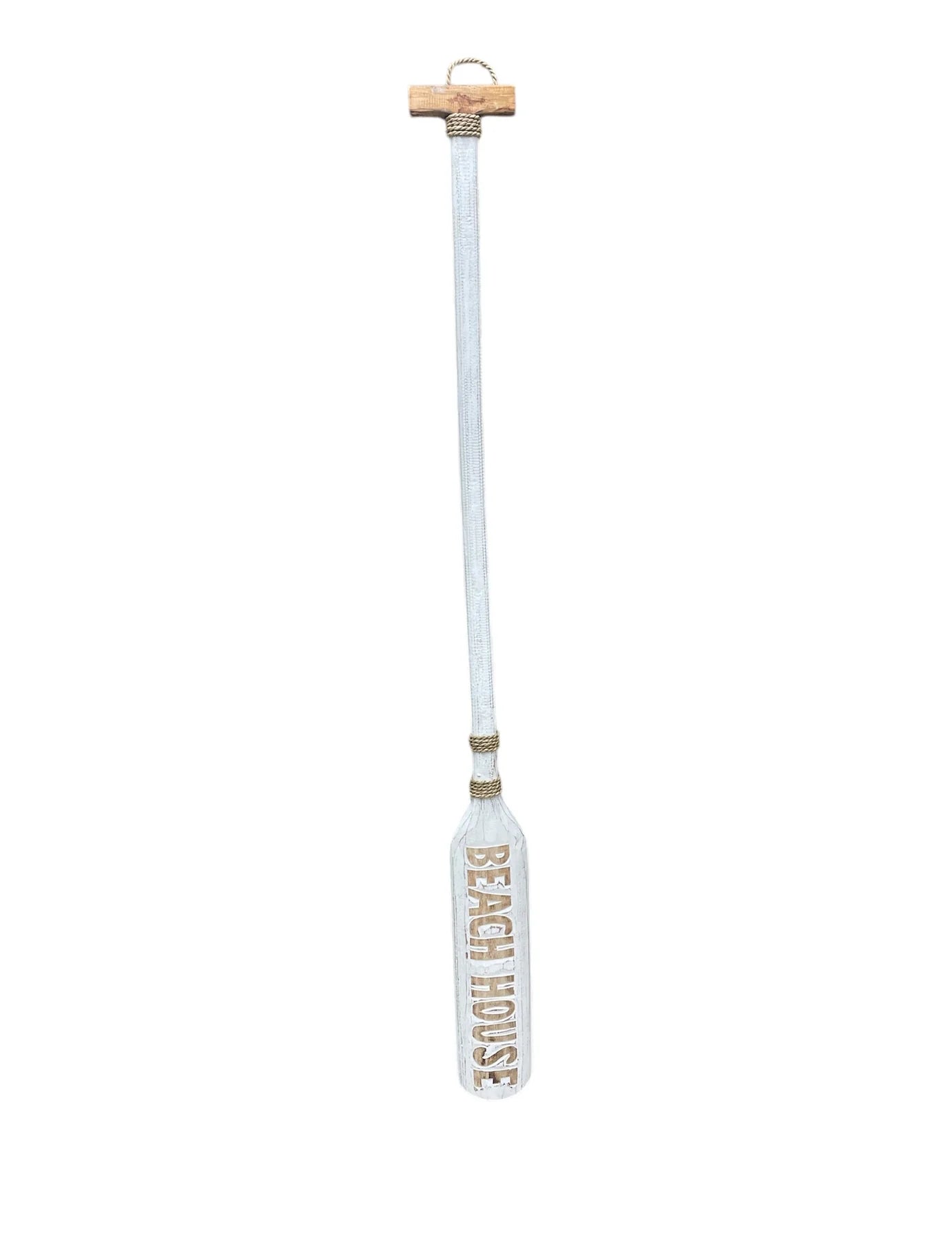 Oar BEACH HOUSE wooden hangin