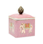 Pink trinket box elephant