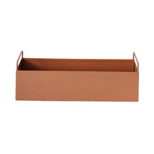 Load image into Gallery viewer, Garcia metal planter box terracotta