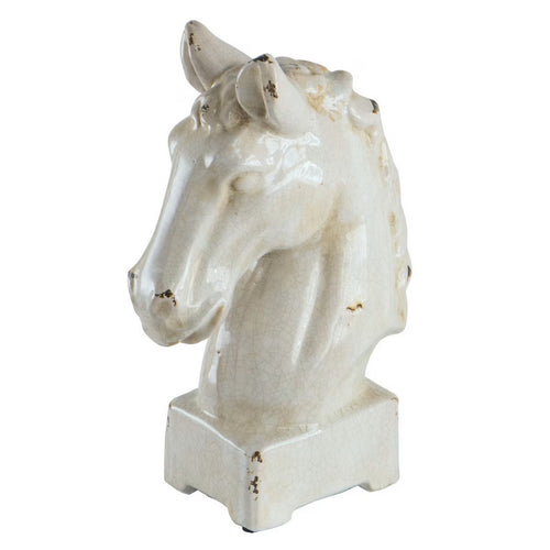 Horse head cream chic