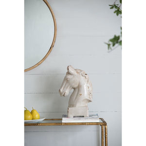 Horse head cream chic