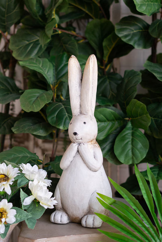 Rabbit standing long ears