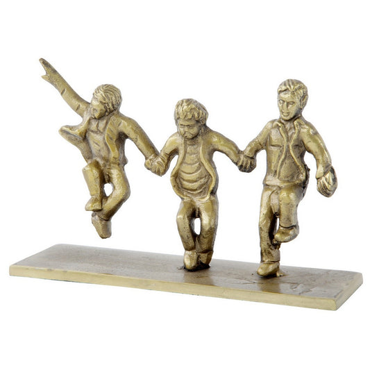 Brass three friends on base