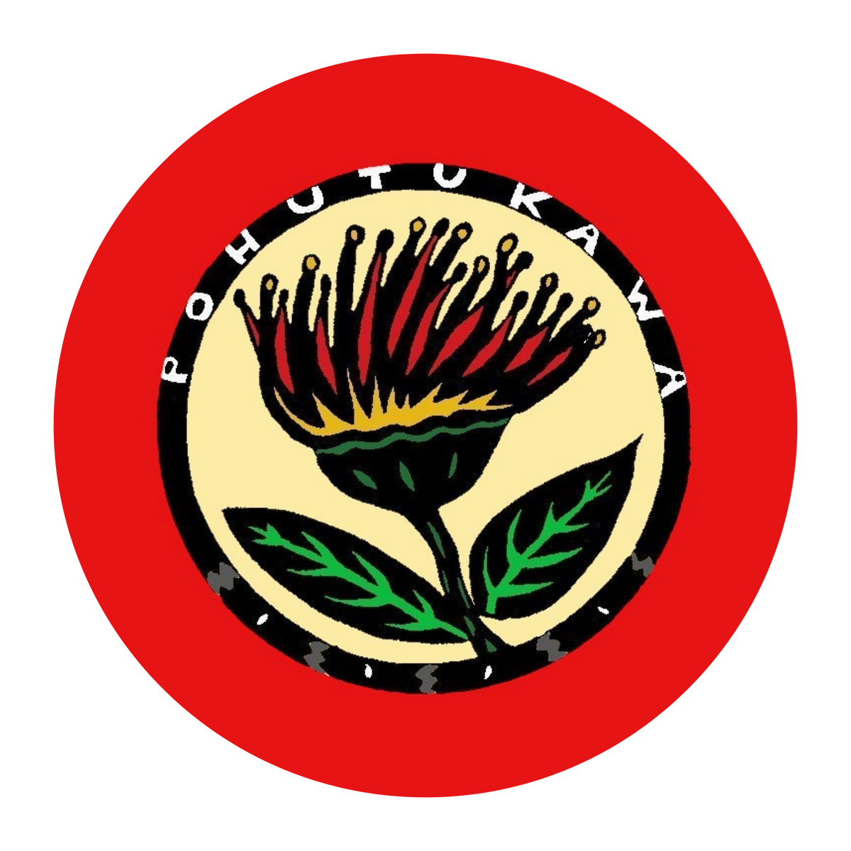 AS Black Women's Relax Crew - Pohutukawa