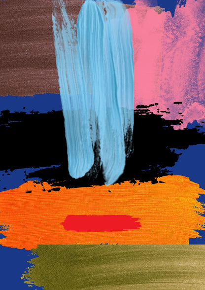 Block colour abstract