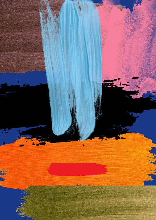Block colour abstract
