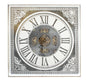 Mirror Gear clock square 60cm