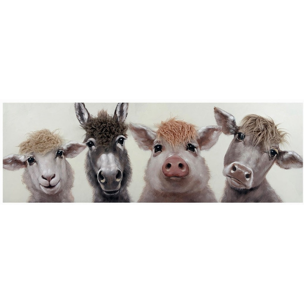 Bad Hair Day Family Canvas