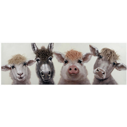 Bad Hair Day Family Canvas