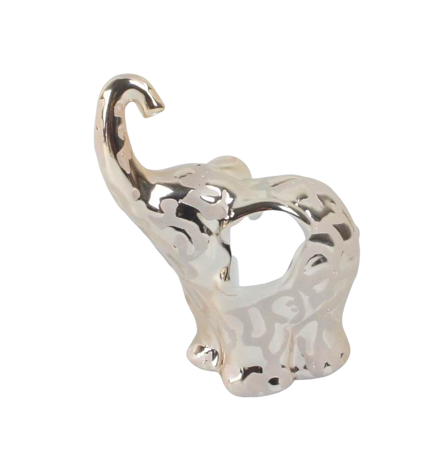 Rose gold small elephant