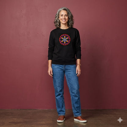 AS Black Women's Relax Crew - Super Daisy