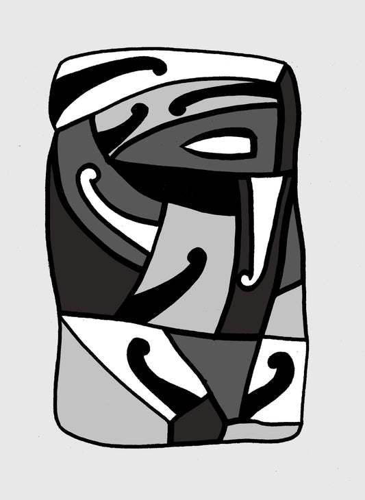 Koru Face Grey