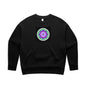 AS Black Women's Relax Crew - Lavenders Green