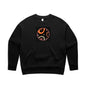 AS Black Women's Relax Crew - Tangerine Trio