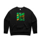 AS Black Women's Relax Crew - Green Graft