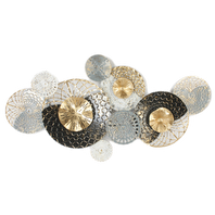 Detailed Circles Large Metal wall art