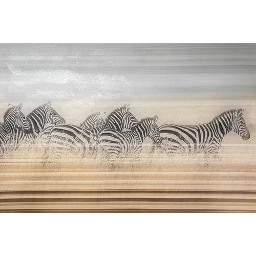 Zebra Savannah canvas