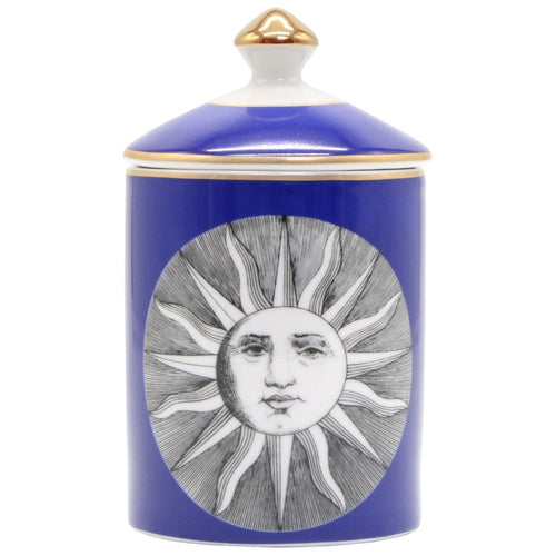 Candle in Jar - Heraldry Blue