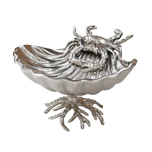 Aluminium shell crab bowl