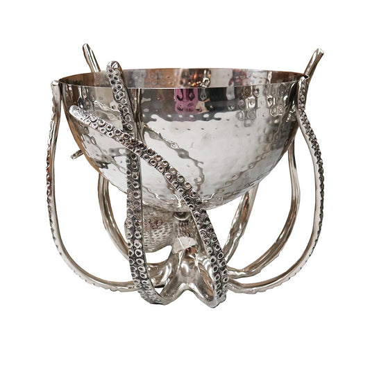 Aluminium octopus bowl large