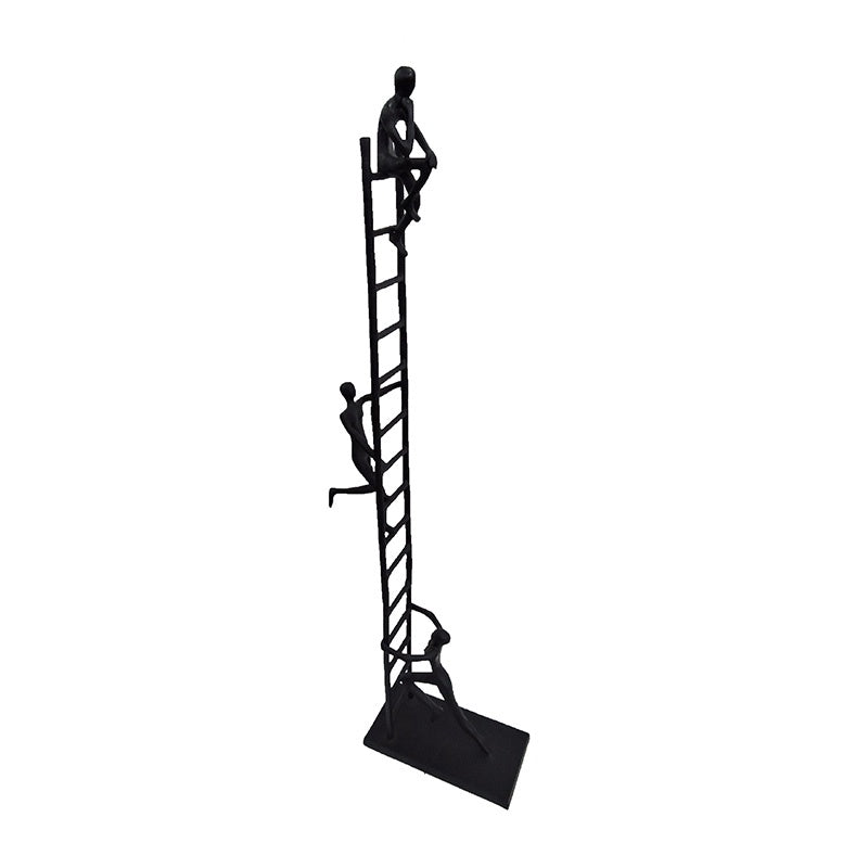 Ladder black 3 men 100cm