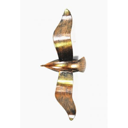 Seagull small bronze wall