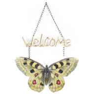 Butterfly Welcome Sign