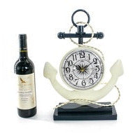 Boat anchor table clock