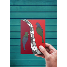 Load image into Gallery viewer, Two Tone Tui Large Card